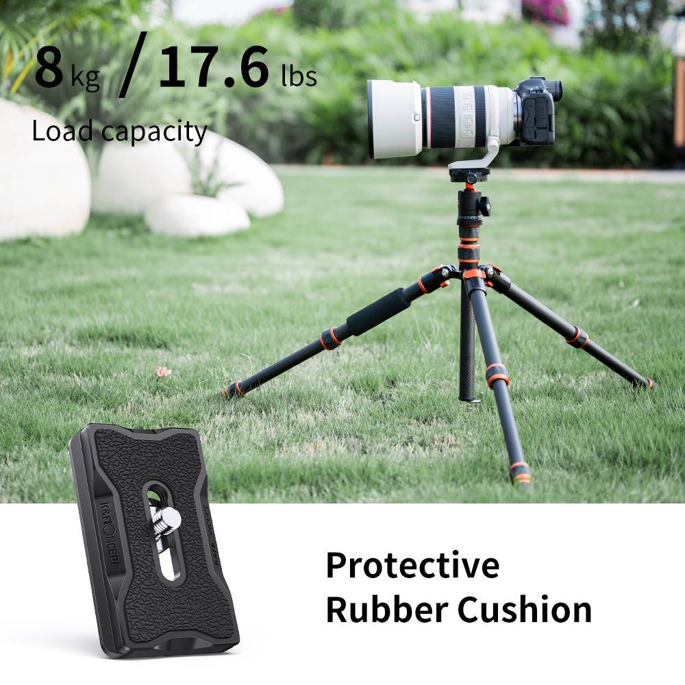 K&F Concept Lightweight Travel Tripod Carbon Fiber KF09.077V3 - 5